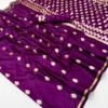 Untitled design (17) Purple Satin Silk Saree