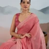 Pink Summer Saree