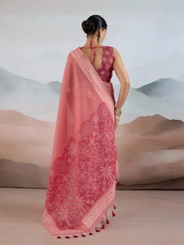 Pink Summer Saree