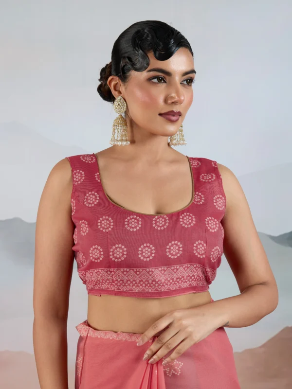 Pink Summer Saree