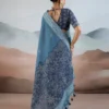 Blue Summer Saree