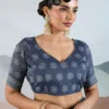 Blue Summer Saree