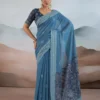 Blue Summer Saree