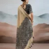 Black & Brown Summer Saree