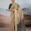Black & Brown Summer Saree