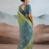 Green & Blue Summer Saree