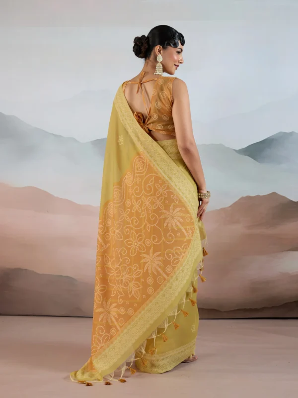 summer-product-6 (4) Mustard Yellow Cotton Saree